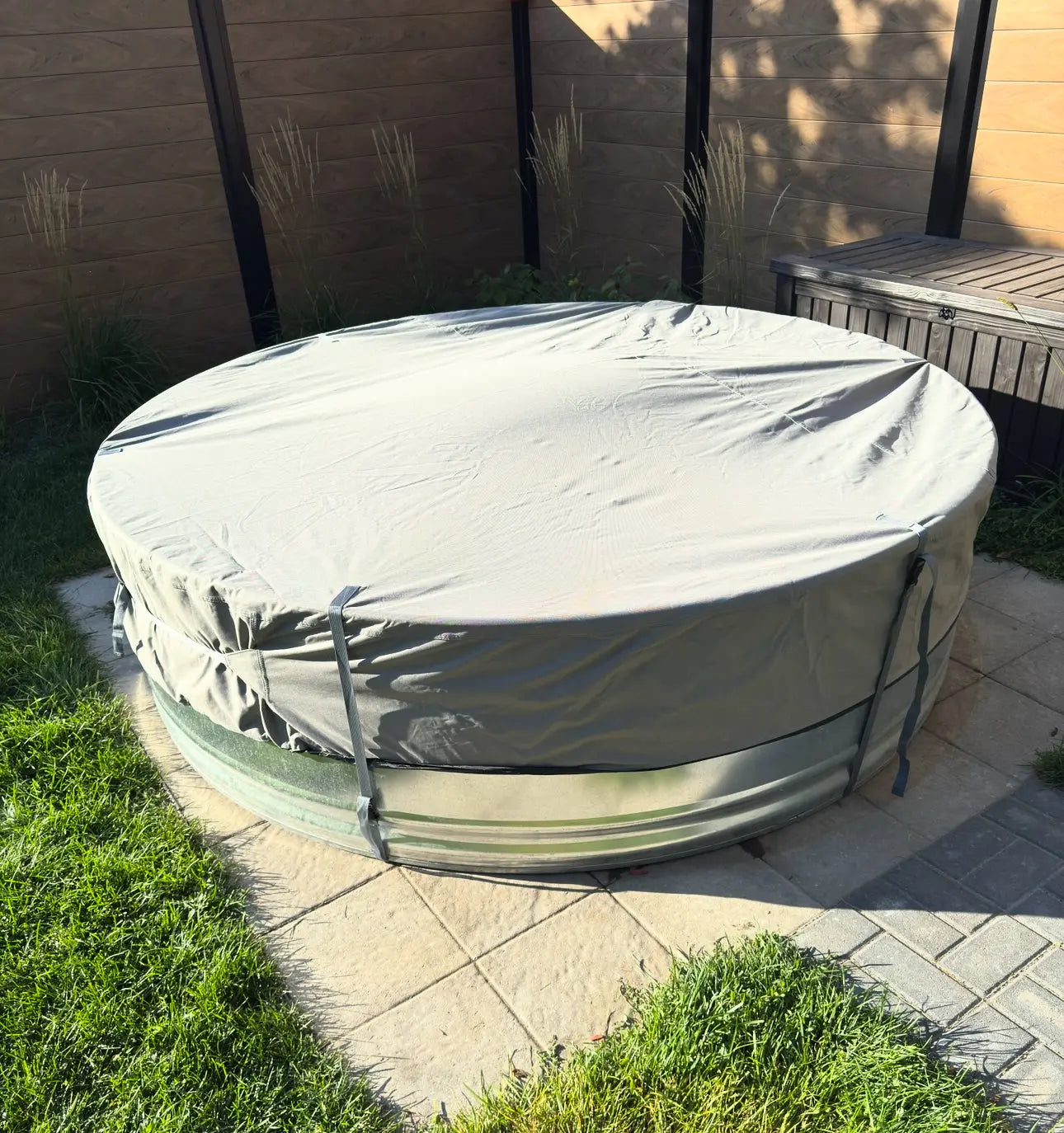 Housse de stock tank pool  sur mesure – Protection durable et ajustée 6'