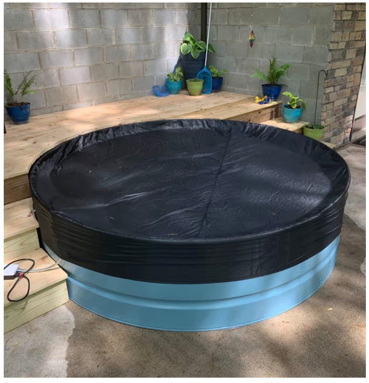 Housse Sur Mesure pour Stock Tank Pool - modèle 2025 - ILOTank