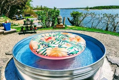 Piscine Stock Tank Pool 8' en Acier Galvanisé | ILOTank Québec - ILOTank
